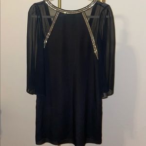 BCBG Generation A-Line Low Back Dress